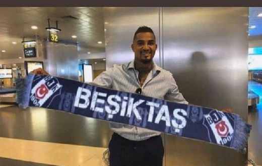Kevin Prince Boateng 'happy' to join Besiktas on transfer deadline day