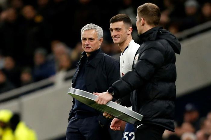 Tottenham Hotspur manager Jose Mourinho says some Spurs fans do not know what Troy Parrott looks like