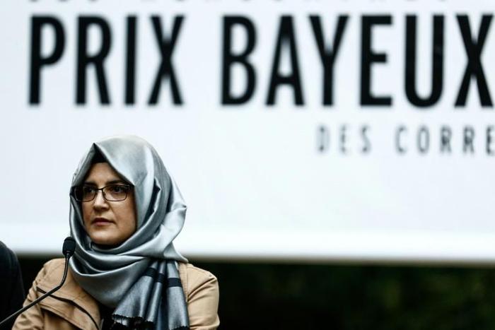 Khashoggi's fiancee Hatice Cengiz has slammed international inaction on Saudi Arabia since the journalist's murder