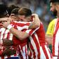Atletico Madrid's Argentine forward Angel Correa came off the bench to play a star role