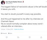 “I started the year married but ending it separated” – Popular feminist praises God
