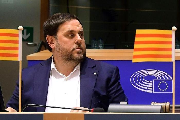 Junqueras won a seat in the European Parliament in May elections despite being in pre-trial detention