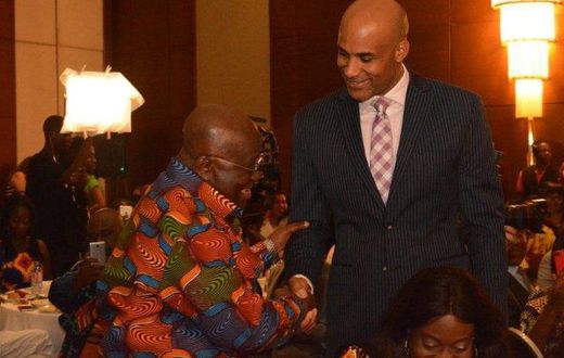 Boris Kodjoe and Akufo-Addo