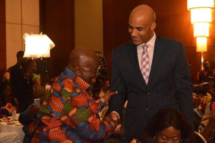 Boris Kodjoe and Akufo-Addo