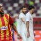 Esperance forward Hamdou Elhouni celebrates completing a hat-trick against Al Sadd of Qatar last week in the Club World Cup