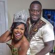 Afia Schwarzenegger with husband Lawrence Abrokwa