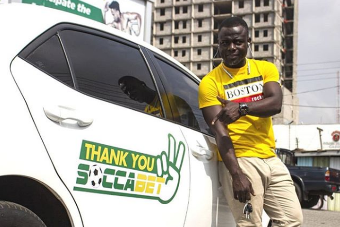 Soccabet’s GHc1 million winner buys car; sets up business