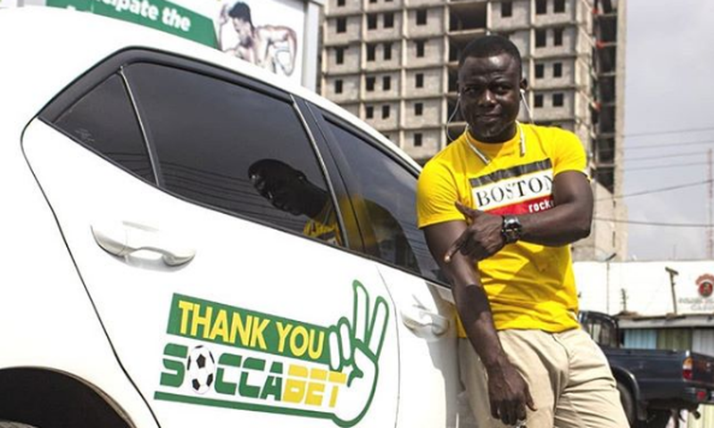 Soccabet’s GHc1 million winner buys car; sets up business