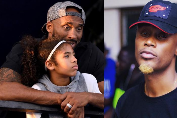 Kobe Bryant, Gianna Bryant and E.L