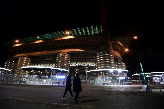 'Surreal atmosphere': Inter Milan's Europa League game against Ludogorets was played behind closed doors at the San Siro Stadium
