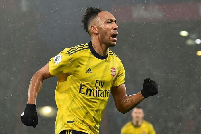 Pierre-Emerick Aubameyang has scored 20 goals for Arsenal this season