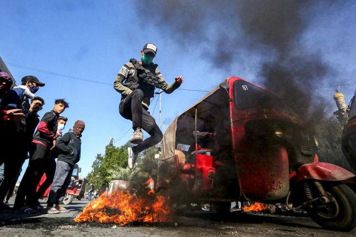 Iraqis have been protesting since early October against a government deemed corrupt and incompetant