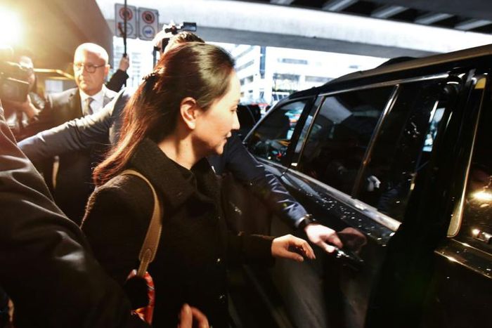 Huawei chief financial officer Meng Wanzhou leaves British Columbia Supreme Court January 20, 2020 in Vancouver; Canada has poor relations with both Moscow and Beijing