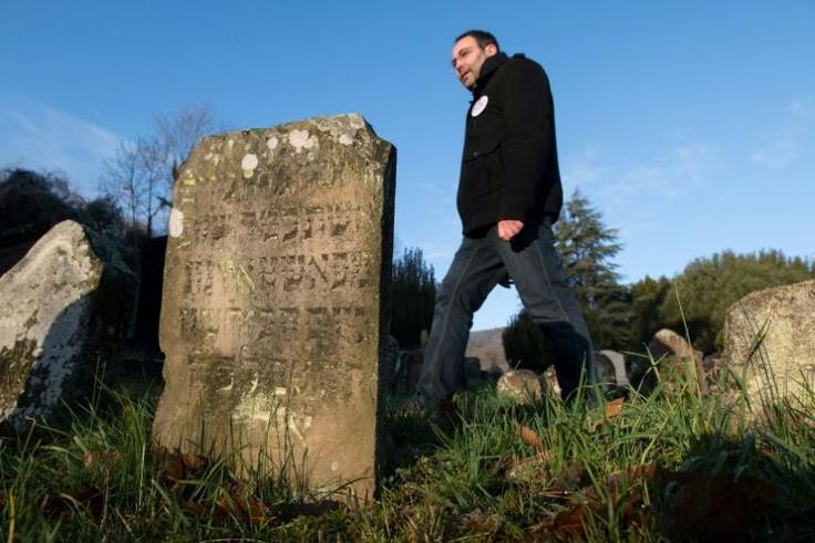 "The students don't know so much about Judaism even though many live close to the cemetery," said Lionel Godmet, a non-Jewish volunteer. "There's lots of ignorance, but it's the same for Islam"