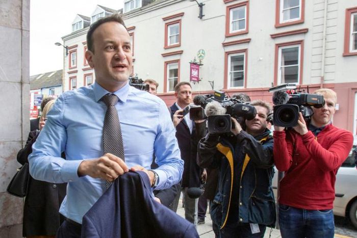 Ireland's Prime Minister, Leo Varadkar (pictured March 14, 2020) warned the coronavirus crisis could continue for months