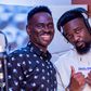Yaw Sarpong and Sarkodie in the studio