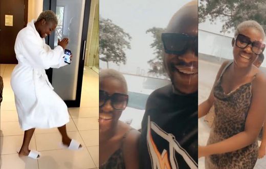 Fella Makafui and Medikal