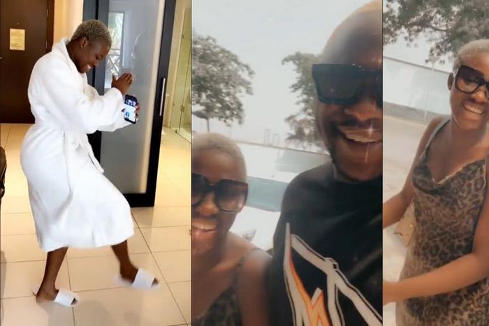 Fella Makafui and Medikal