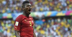 Gyan at the 2014 World Cup