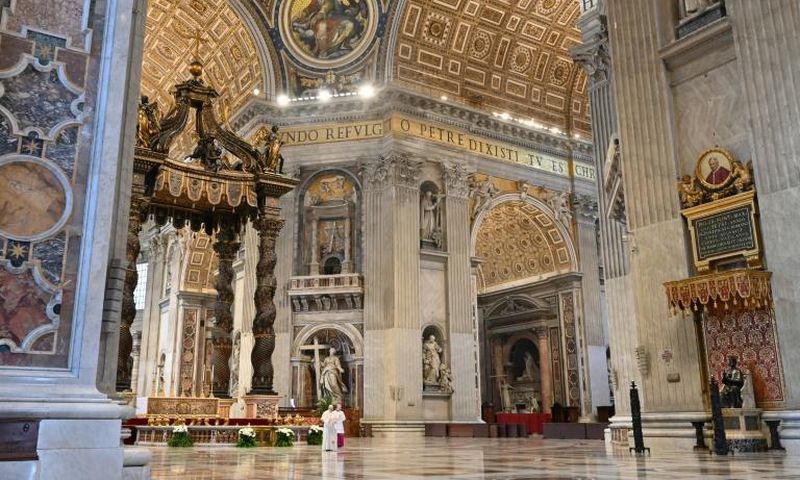 Coronavirus has led to hallowed traditions such as the pope's messages to the faithful on Saint Peter's Square being replaced by livestreamed prayers