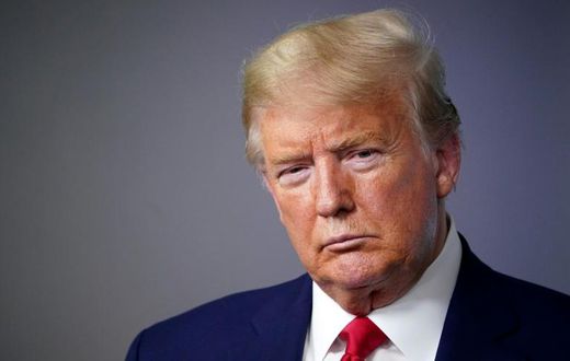 US President Donald Trump addresses a daily coronavirus briefing at the White House, on March 31, 2020