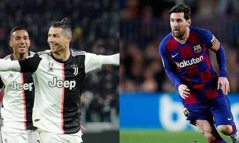 Ronaldo and Messi