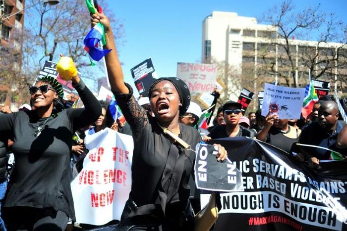 Enough is enough: A protest march in Pretoria in September