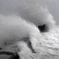 Thousands of people were without power in France as the storm whipped through northwestern regions including Finistere