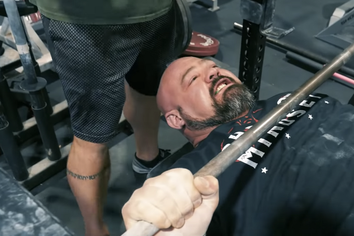 Brian Shaw Is Training for a 701 Pound Bench Press