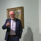 This video grab image shows senior researcher Louis van Tilborgh speaking of a self-portrait by Dutch artist Vincent van Gogh on display at The Van Gogh Museum in Amsterdam on January 20, 2020; other major tourist draws in the Netherlands including the...