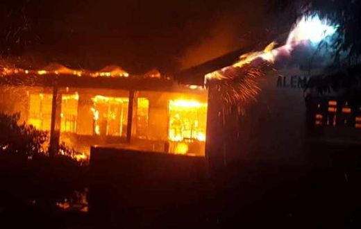 Accra Academy burnt