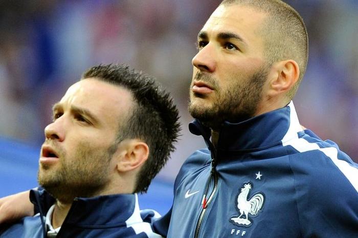 Karim Benzema and Mathieu Valbuena were international teammates at the time of the alleged blackmail