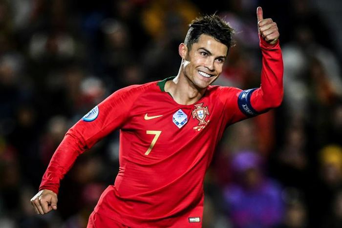Closing in on a century: Cristiano Ronaldo has scored 98 goals for Portugal