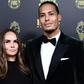 Liverpool defender Virgil van Dijk and his wife Rike Nooitgedagt arrive at the Ballon d'Or ceremony in Paris on December 2, 2019