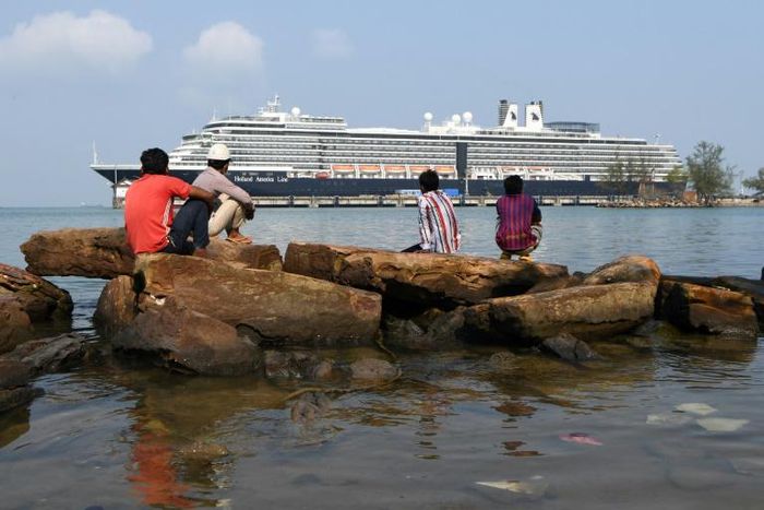 The Westerdam had been allowed to dock in Cambodia after five countries rejected it over coronavirus fears