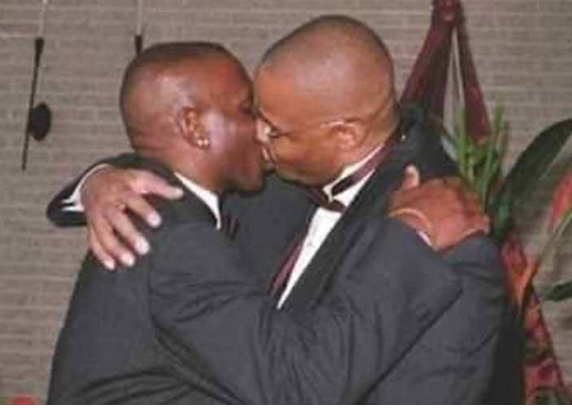 Gay pastor marries gay pastor, saying "touch not the anointed ones...”