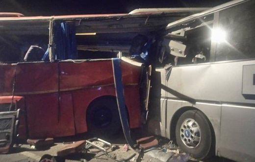 The accident scene