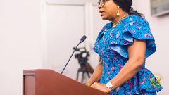 Minister for Gender, Children and Social Protection, Cynthia Mamle Morrison