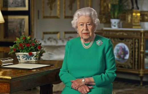 In a rare special address, the queen, who paid tribute to health and care workers, said "common endeavour" would ultimately defeat the virus