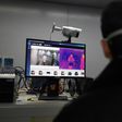 An AI-powered system developed by Megvii screens commuters for fever at a metro station in Beijing