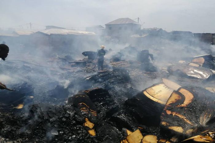 Fire guts parts of Old Fadama; over 800 structures destroyed
