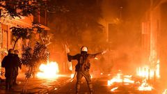 The annual demonstation marking the 1973 student uprising against Greece's US-backed military dictatorship regularly descends into violence