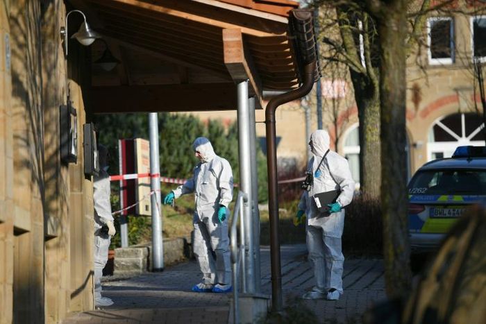 After the shooting in southern Germany, first responders arrived on the scene to find the dead and wounded in and around a local hotel