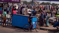 No Christmas for East Legon squatters; ADMA demolishes their homes and shops