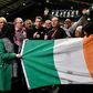 Sinn Fein supporters celebrated the party's success in Ireland's weekend election
