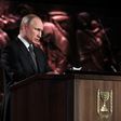 Putin was speaking in Jerusalem at an event marking 75 years since the liberation of the Nazi death camp of Auschwitz