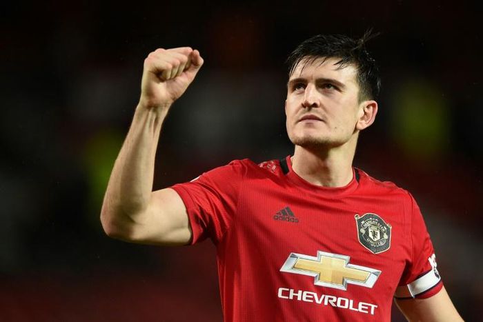 On the right track: Harry Maguire believes Manchester United will soon be competing again for the Premier League title