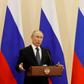 Russia has said the decision must be made quickly on the soon-to-expire document, and Washington's position is so far unclear; pictured is Russian President Vladimir Putin on December 4, 2019