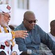 John Mahama with Jerry John Rawlings