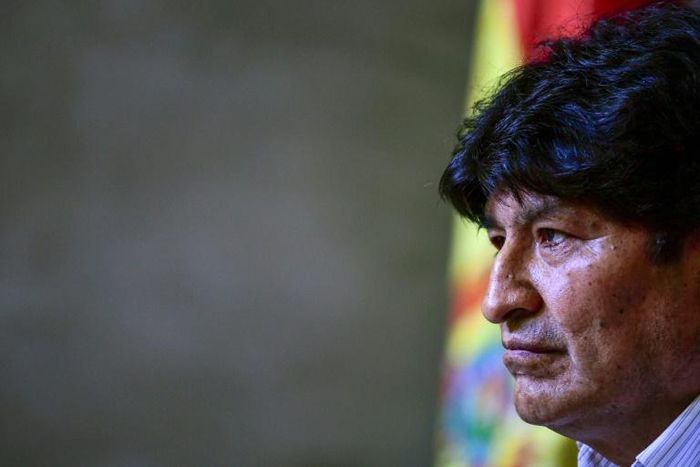 Former president Evo Morales is currently living in exile in Argentina having fled Bolivia in November